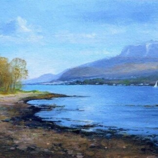 Image of A Passing Sail, Loch Linnhe by Colin Robertson
